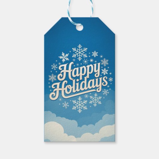 夢のようなクリスマス ギフトタグ (正面)