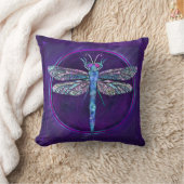 夢のようなジュエルトンボ角枕 クッション (ブランケット)