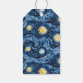 夢のようなスターズムーンバタフライ ギフトタグ (裏面)