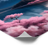 夢のようなセレニティアンドスプリングタイムファンタジー ポスター (角)