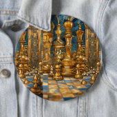 夢のようなチェスをテーマにしたボタンデザイン 缶バッジ (インサイチュ)