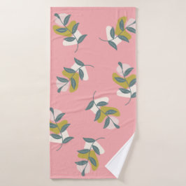 夢のようなパステルの色と自然 バスタオルセット