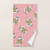 夢のようなパステルの色と自然 バスタオルセット (ハンドタオル)