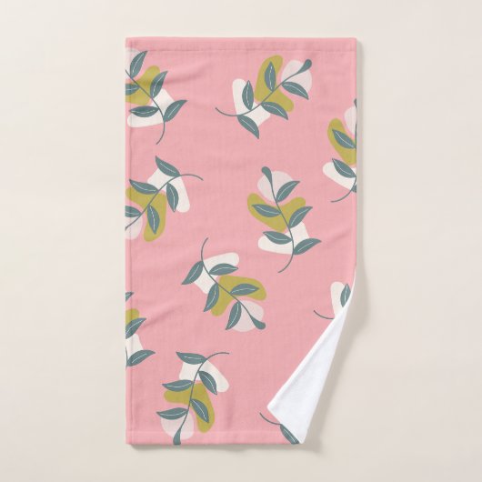 夢のようなパステルの色と自然 バスタオルセット (ハンドタオル)