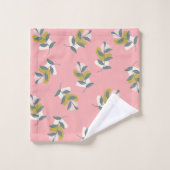 夢のようなパステルの色と自然 バスタオルセット (ウォッシュタオル)