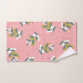 夢のようなパステルの色と自然 バスタオルセット (ハンドタオル)