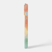夢のようなパステル水彩抽象iPhone 15ケース iPhone 15ケース (左側面)