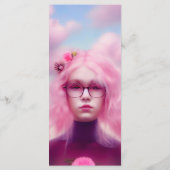 夢のようなピンクのブックマーク メニュー (裏面)