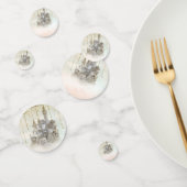 夢のようなピンクのプリンセスおとぎ話ストーリーブックキャッスル コンフェッティ (グループ)