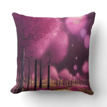 夢のようなピンクの夜景