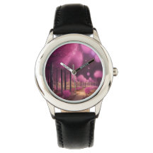 夢のようなピンクの夜景