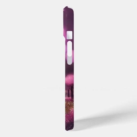 夢のようなピンクの夜景 Case-Mate iPhoneケース (裏面 / 左)