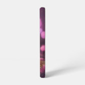 夢のようなピンクの夜景 SAMSUNG GALAXYケース (左側面)