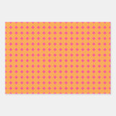 夢のようなピンクの星 ラッピングペーパーシート (正面)