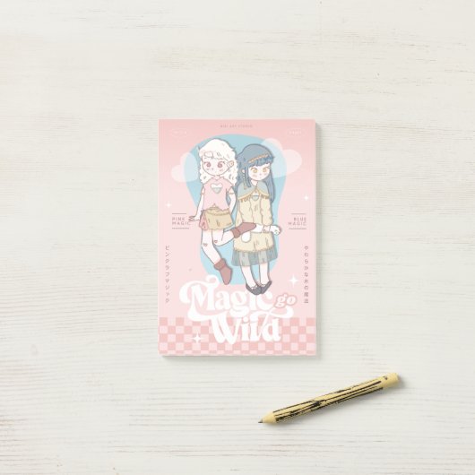 🫧 夢のようなファンタジー・ガールズ🫧 ポストイット (デスク上)