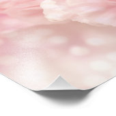 夢のようなロマンチックなピンクのカーネーションがカスタマイズ フォトプリント            (角)