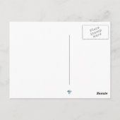 夢のようなロマンチックな本バラティータイムポストカード ポストカード (裏面)