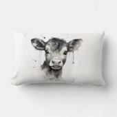 🛌💤 「夢のような乳製品」カウクッション💤🛌 ランバークッション (正面)