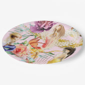 夢のような人魚 ペーパープレート (アングル)