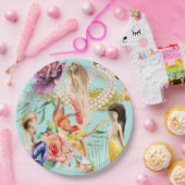 夢のような人魚 ペーパープレート (パーティー)