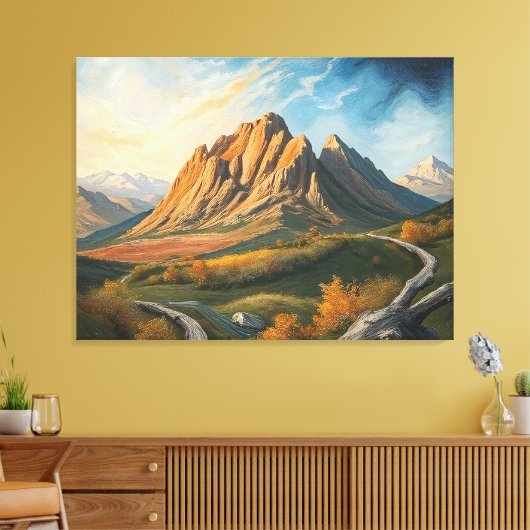 夢のような地平線 キャンバスプリント (インサイチュ (リビング))