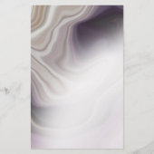 夢のような埃っぽいプラム瑪瑙空白の文房具 (正面)