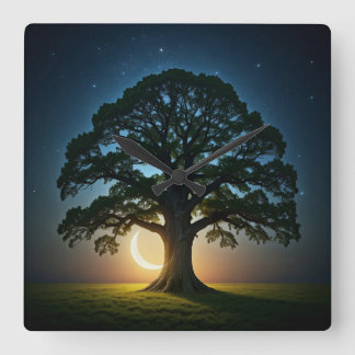 夢のような壁時計 スクエア壁時計