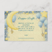 夢のような夜空おむつラッフル エンクロージャーカード (正面)