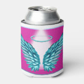 夢のような天使の翼とハロー 缶クーラー (缶正面)