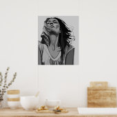 夢のような女性のポスター ポスター (キッチン)