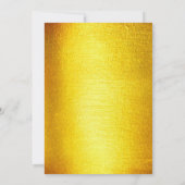 夢のような妖精の柔らかいセーターのメガネと本 招待状 (裏面)