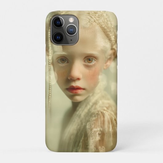 夢のような子供の肖像画 囁くような光の子供 Case-Mate iPhoneケース (裏)