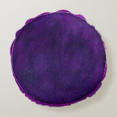 夢のような宝石のトンボの円枕 ラウンドクッション (裏面)