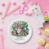 夢のような小さな狼の赤ちゃんシャワー ペーパープレート (パーティー)