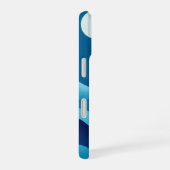 夢のような抽象画 セレスティアルウェーブ iPhone 16ケース (右側面)