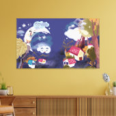 夢のような月 キャンバスプリント (インサイチュ (リビング))