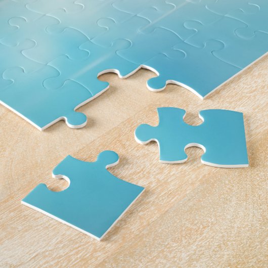 夢のような母性絆ファンタジー母ベビー ジグソーパズル (側面)