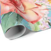 夢のような水の色のマーメイド ラッピングペーパー (ロールコーナー)