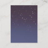 夢のような水の色の冒険が赤ちゃんのシャワーを待つ エンクロージャーカード (裏面)