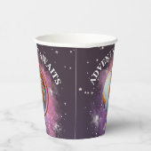 夢のような水の色の冒険が赤ちゃんのシャワーを待つ 紙コップ (右)