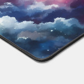 夢のような水の色の夜スカイデスクマット デスクマット (コーナー)