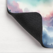 夢のような水の色の夜空のマウスパッド マウスパッド (コーナー)