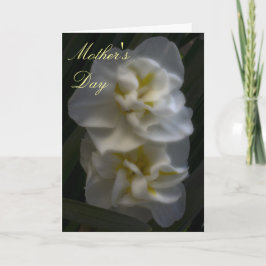 夢のような水仙の母の日 カード