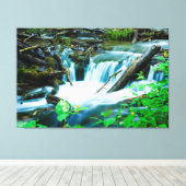 夢のような流れ流れ キャンバスプリント (インサイチュ (ウッドフロア))