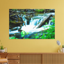 夢のような流れ流れ キャンバスプリント