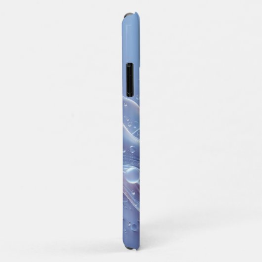 夢のような流動波と浮遊泡の美意識 Case-Mate iPhoneケース (裏面/右)