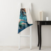 夢のような海人魚の女の子のファンタジーの生き物 シェルパブランケット (インサイチュ)