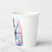 夢のような甘いユニコーン赤ちゃんシャワー 紙コップ (左)