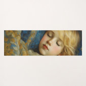 夢のような眠る子をフローラキルト ヨガマット (裏面(横))