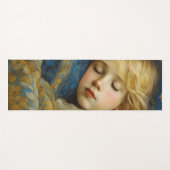 夢のような眠る子をフローラキルト ヨガマット (正面(横))